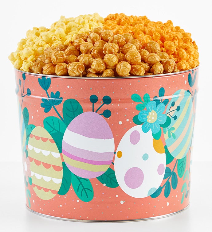 Hippity Hoppity 3 Flavor Popcorn Tins